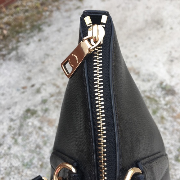 ☘️✅FINAL PRICE☘️✅COACH AVA BLACK SHOULDER BAG - Picture 5 of 16